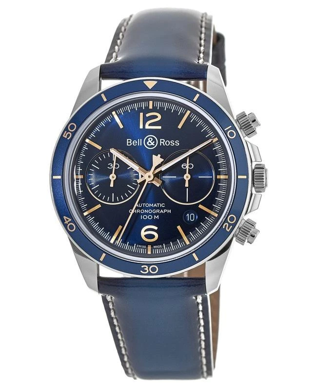 Bell & Ross Bell & Ross BR V2-94 Blue Dial Men's Watch BRV294-BU-G-ST/SCA 1