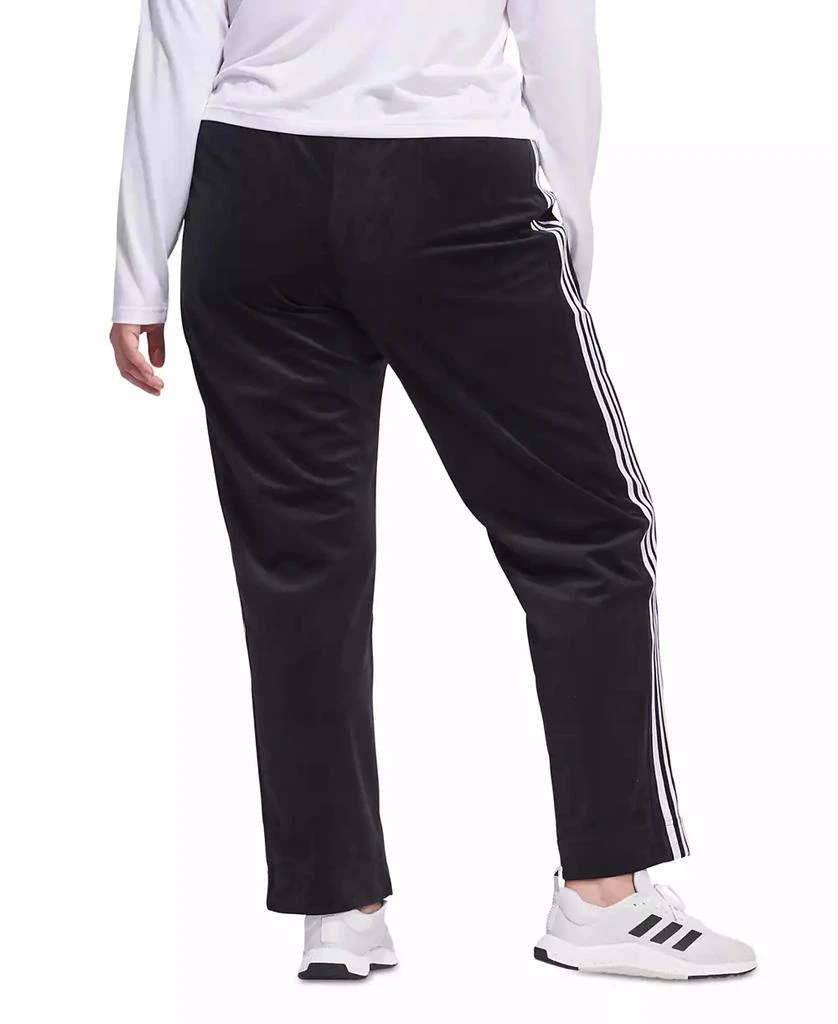 Adidas Plus Size Y2K Glam Velour Wide-Leg Track Pants 6