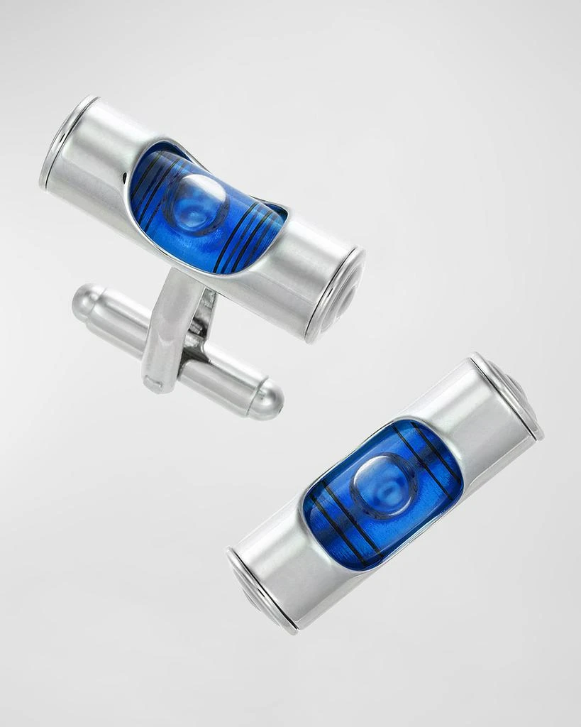 LINK UP Men's Blue Level Cufflinks 1