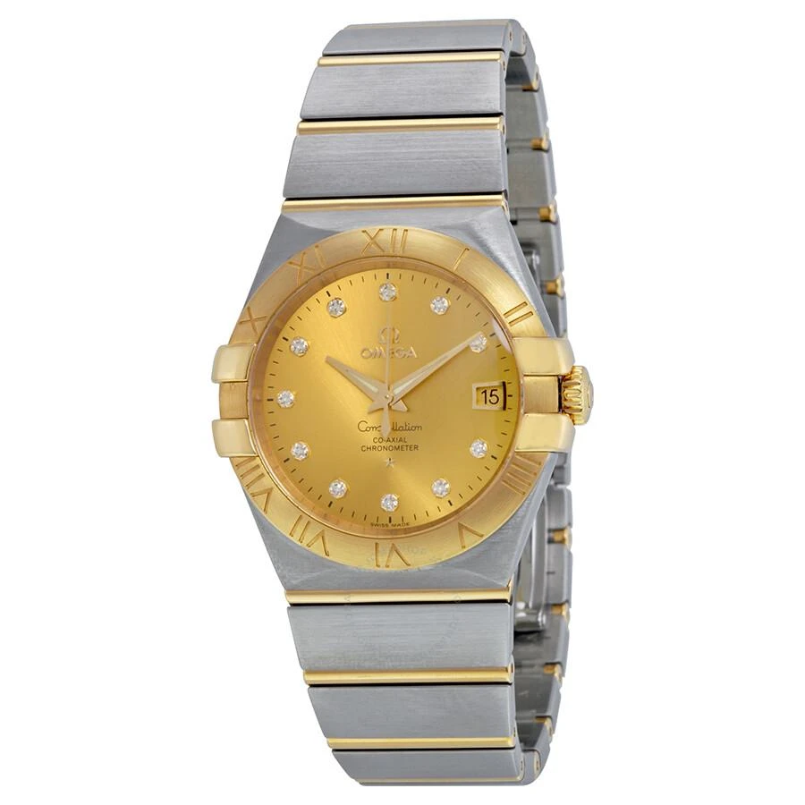 Omega Constellation Champagne Dial Unisex Watch 123.20.35.20.58.001 1