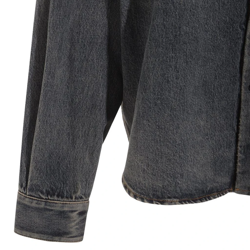 Balenciaga Balenciaga Sun Bleached Denim Shirt 4