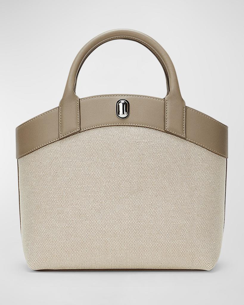 SAVETTE Tondo Small Canvas Tote Bag