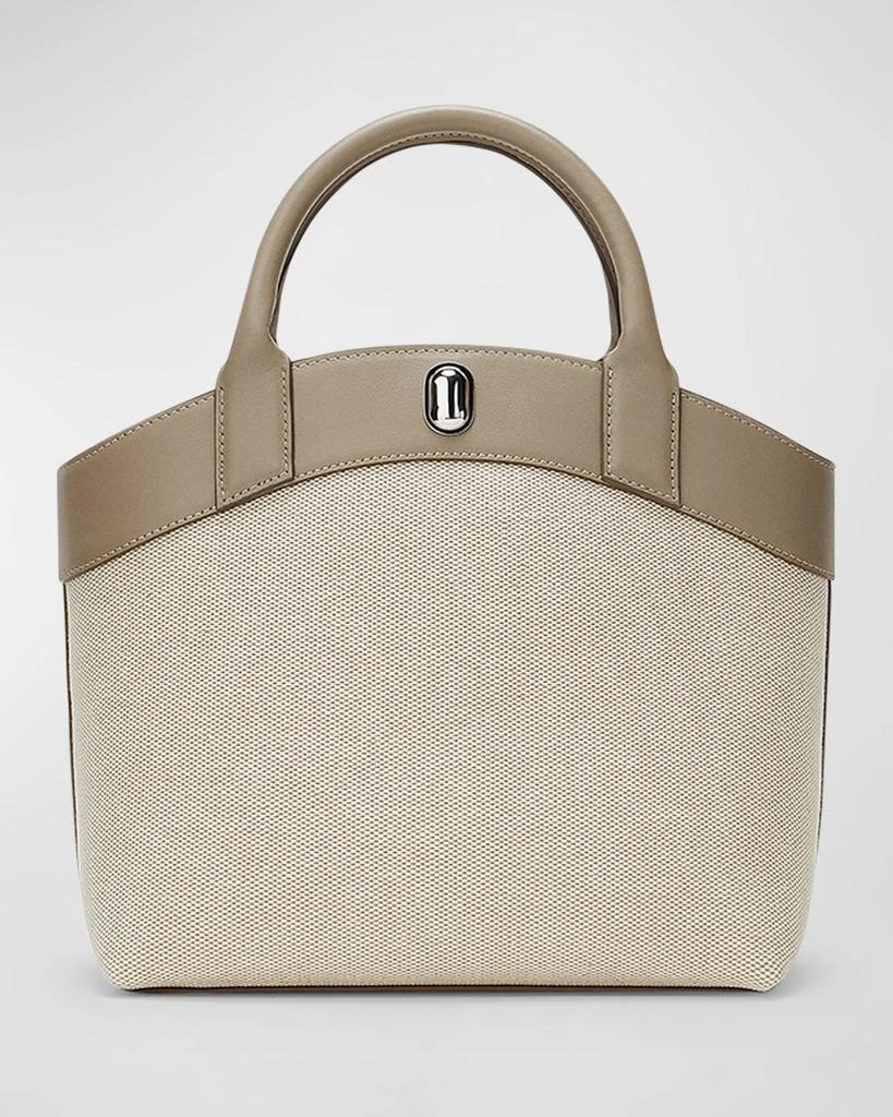 SAVETTE Tondo Small Canvas Tote Bag 1
