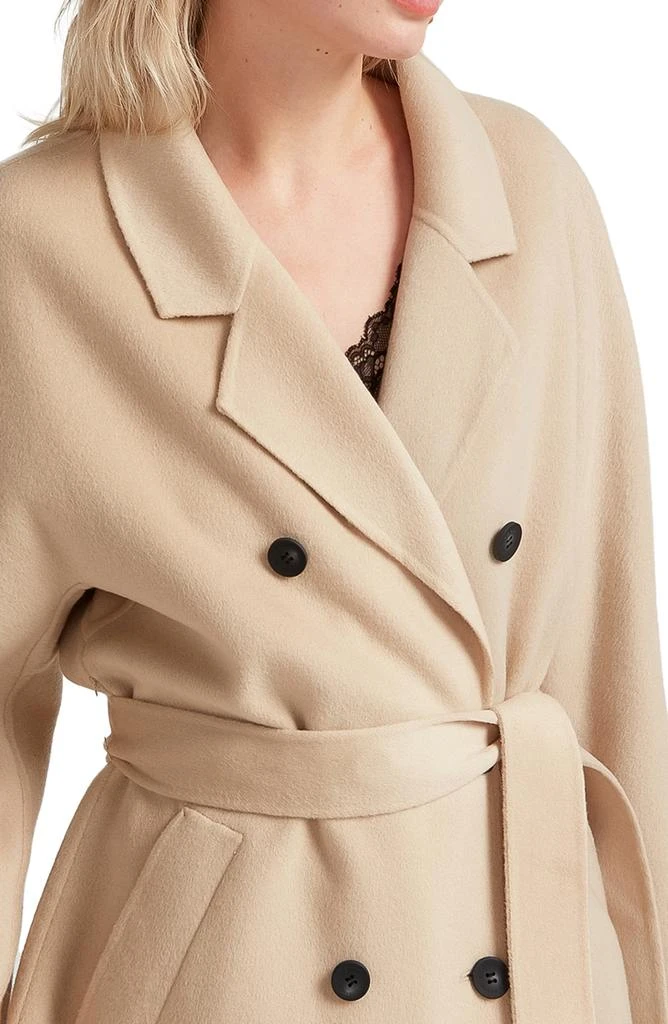 Belle & Bloom Boss Girl Double Breasted Wool Blend Coat 3