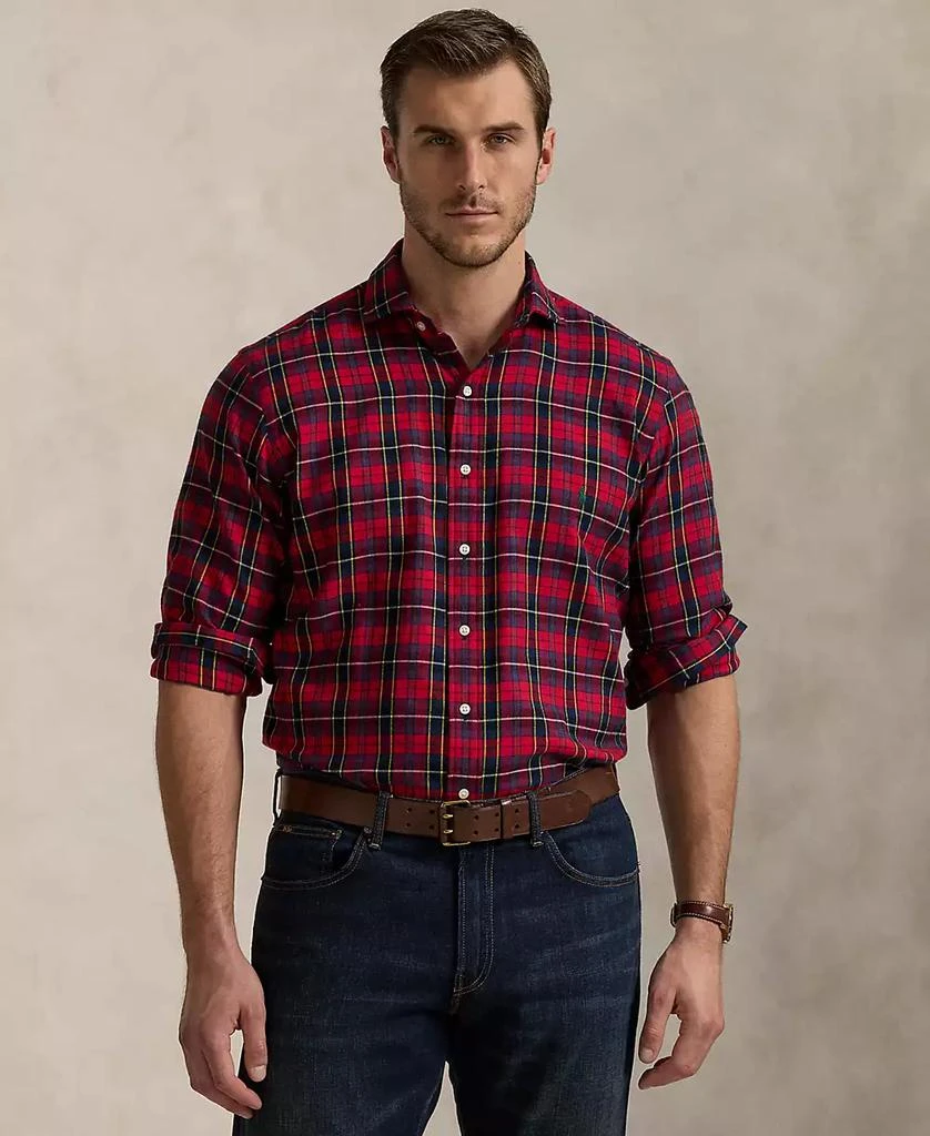 Ralph Lauren Men's Big & Tall Plaid Twill Shirt 1