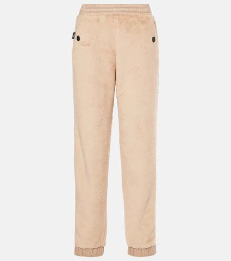 Moncler Faux fur sweatpants 1