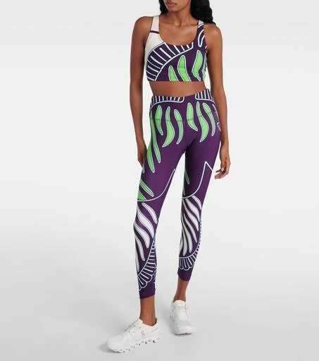 Tory Sport Weightless 7/8 printed leggings 2