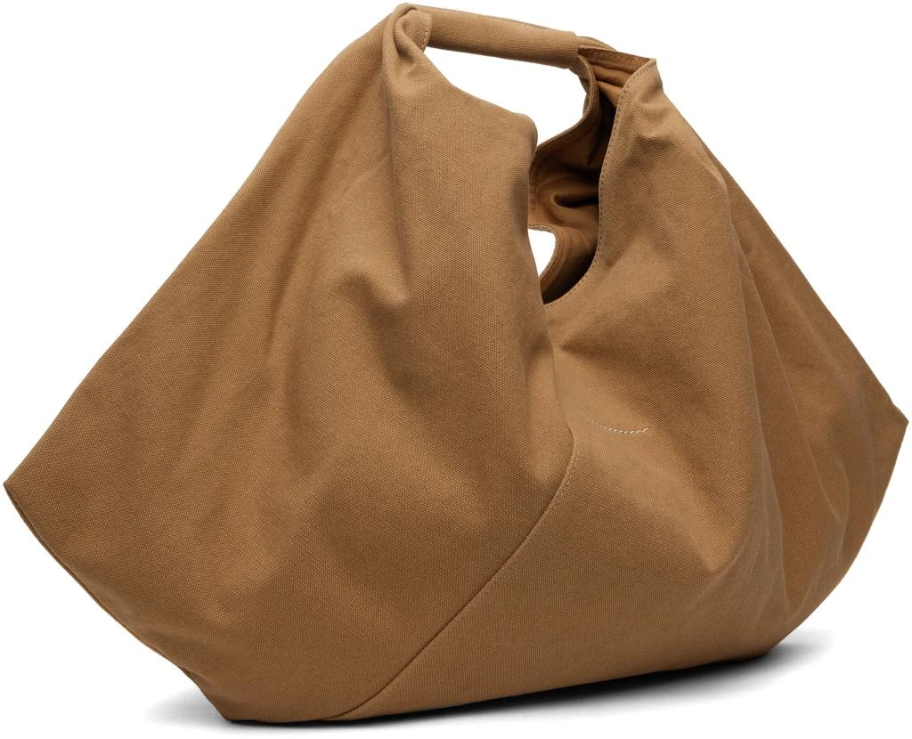 MM6 Brown Triangle Tote 3