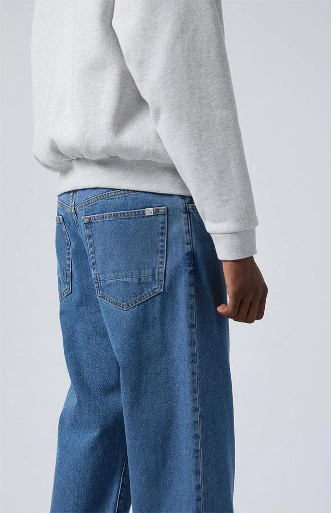 PacSun Medium Indigo Wash Baggy Jeans 5