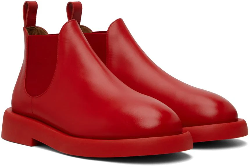 Marsèll Red Gomme Gommello Chelsea Boots 4
