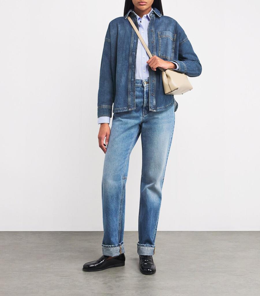 ME+EM Denim Oversized Overshirt