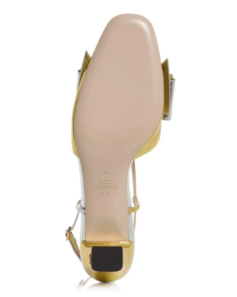 Valentino Women
s Bowow Slingback Pumps 7