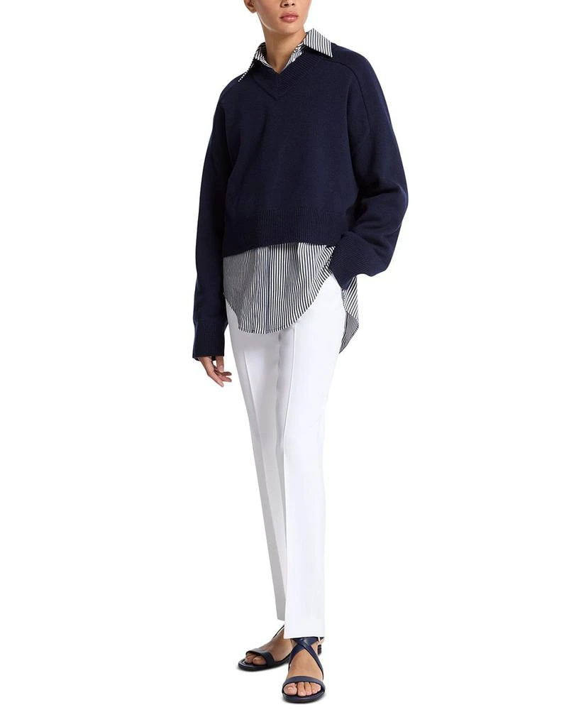 Shop Cashmere Varsity Sweater on Sale at BeyondStyle – Get 60% Off