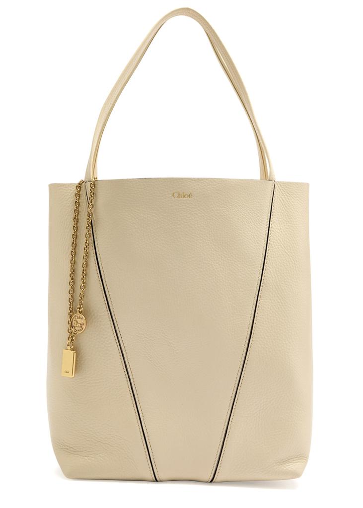 Chloé Spin medium grained leather tote - Tote Bags - Compare