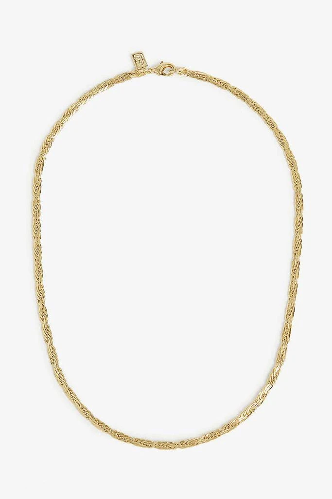 Crystal Haze MOMMO WOVEN CHAIN NECKLACE 1