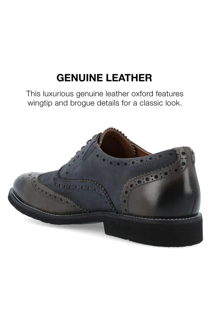 Thomas & Vine Covington Brogue Leather Oxford 8