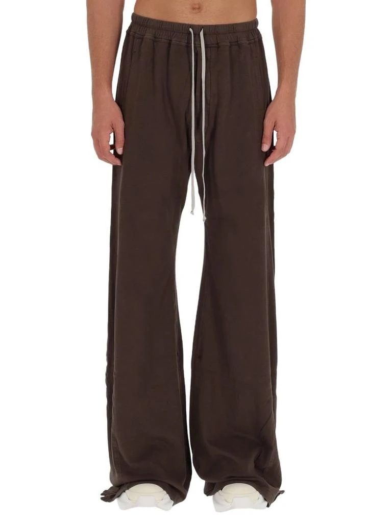 Rick Owens Rick Owens DRKSHDW Pocket Detail Wide-Leg Trousers from Cettire
