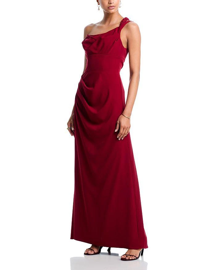 elie saab 2005 red dress ELIE SAAB RED SEQUIN BEADED LONG GOWN Dress FR 36 For Sale at 1stDibs