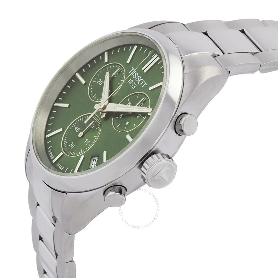 Tissot PR 100 Chronograph Quartz Green Dial Men's Watch T150.417.11.091.00 2