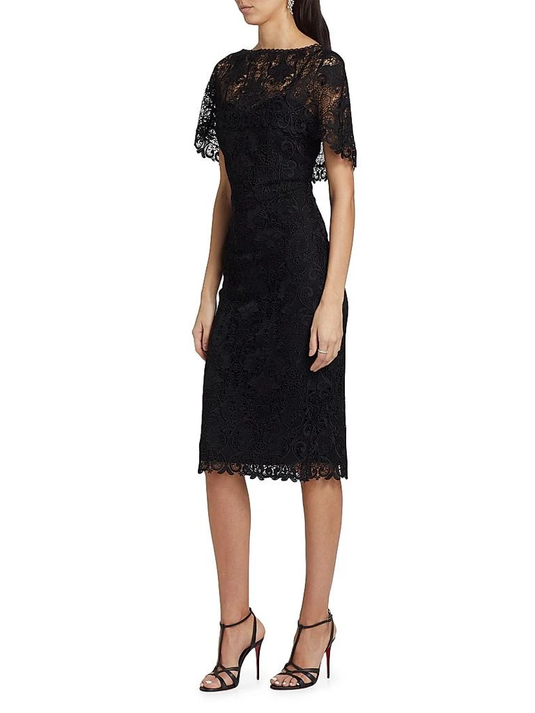 Badgley Mischka Lace Cocktail Dress 4