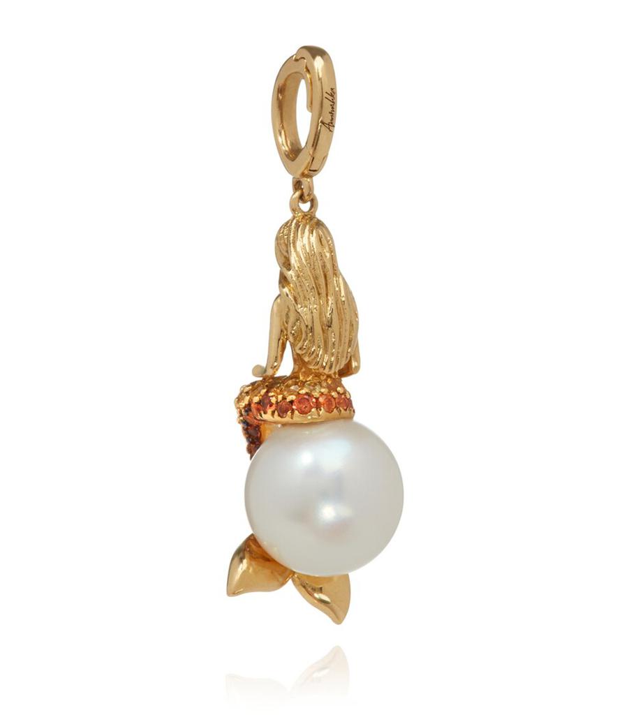 Annoushka x The Vampire's Wife Yellow Gold Mermaids Charm