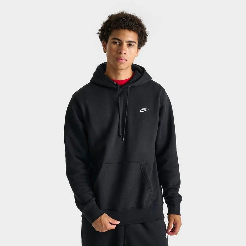 Men's Nike Club Fleece Premium Embroidered Pullover Hoodie – On Sale Now  with Up to 39% Off Discover Exclusive Deals Savings at BeyondStyle –