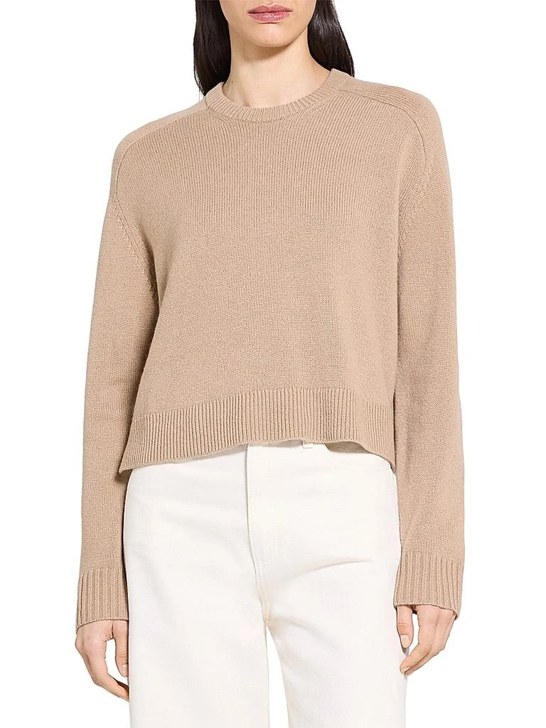 Theory Cashmere Crop Sweater 3