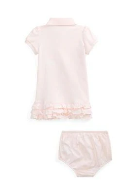Ralph Lauren Baby Girls Ruffled Polo Dress
Bloomer 2