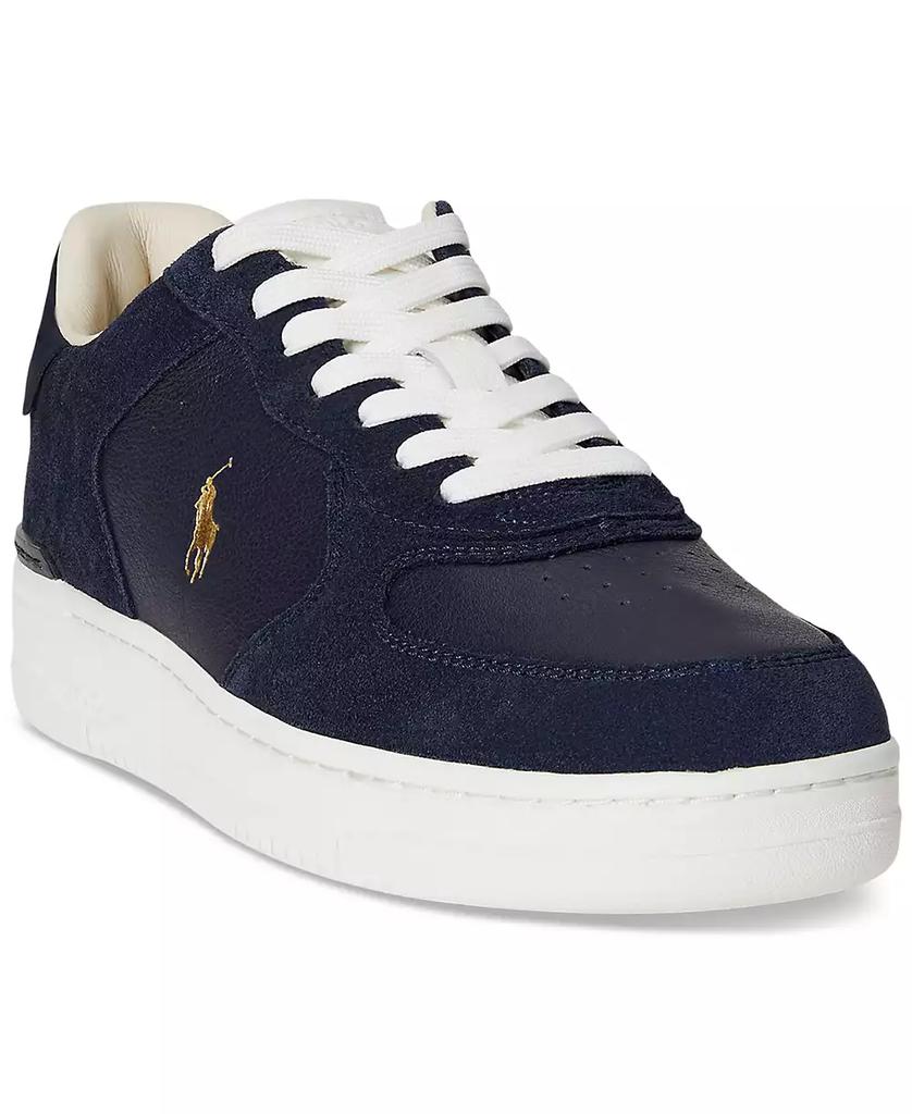 Ralph Lauren Men's Masters Court Leather & Suede Sneakers