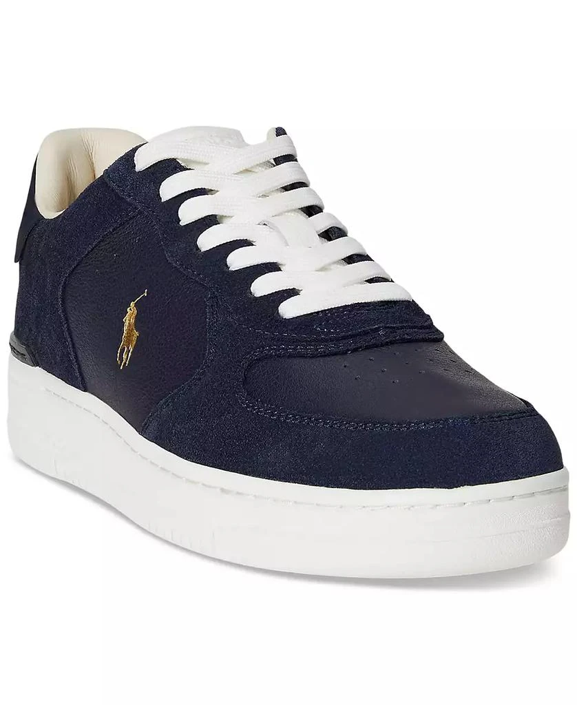 Ralph Lauren Men's Masters Court Leather & Suede Sneakers 1
