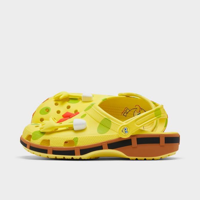 CROCS Crocs x SpongeBob SquarePants Classic Clog Shoes (Men's Sizing)