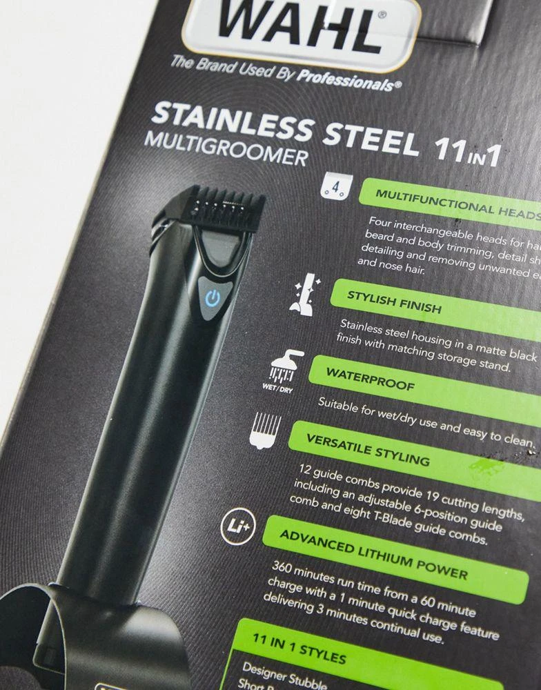 WAHL Wahl Stainless Steel 11 in 1 Fully Washable Multigroomer 3