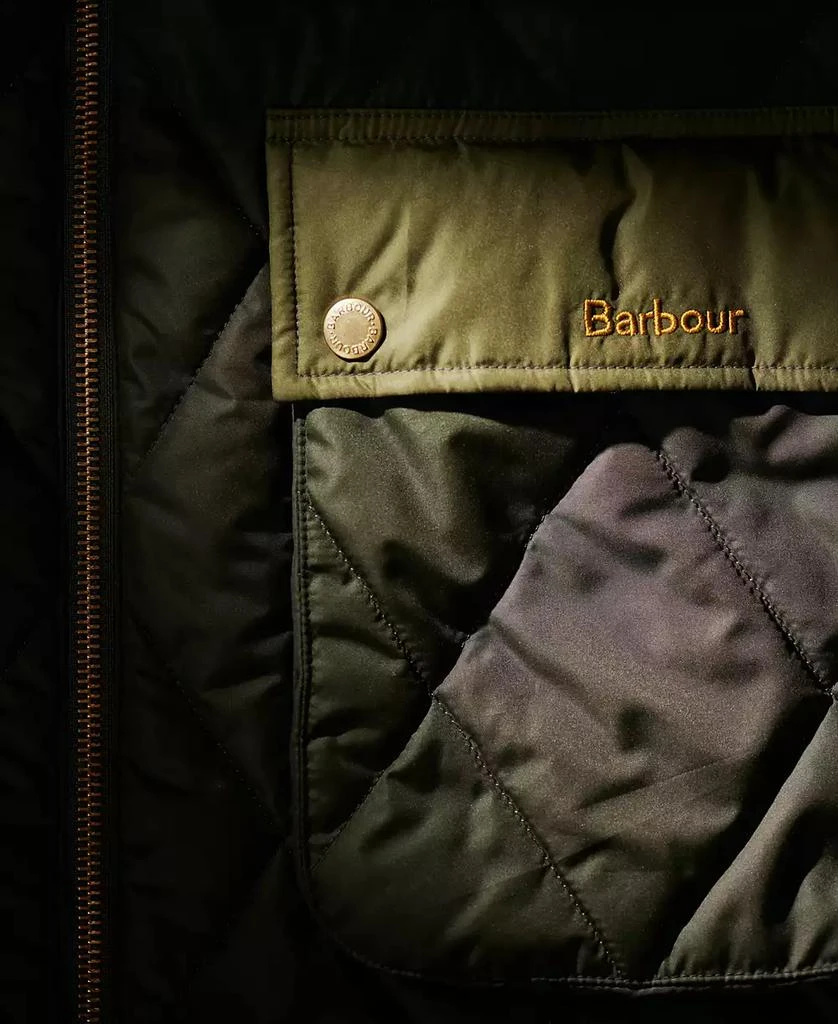 Barbour Women's Milby Quilted Corduroy-Collar Jacket 16