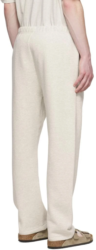 Fear of God ESSENTIALS Off-White Cotton Lounge Pants 3