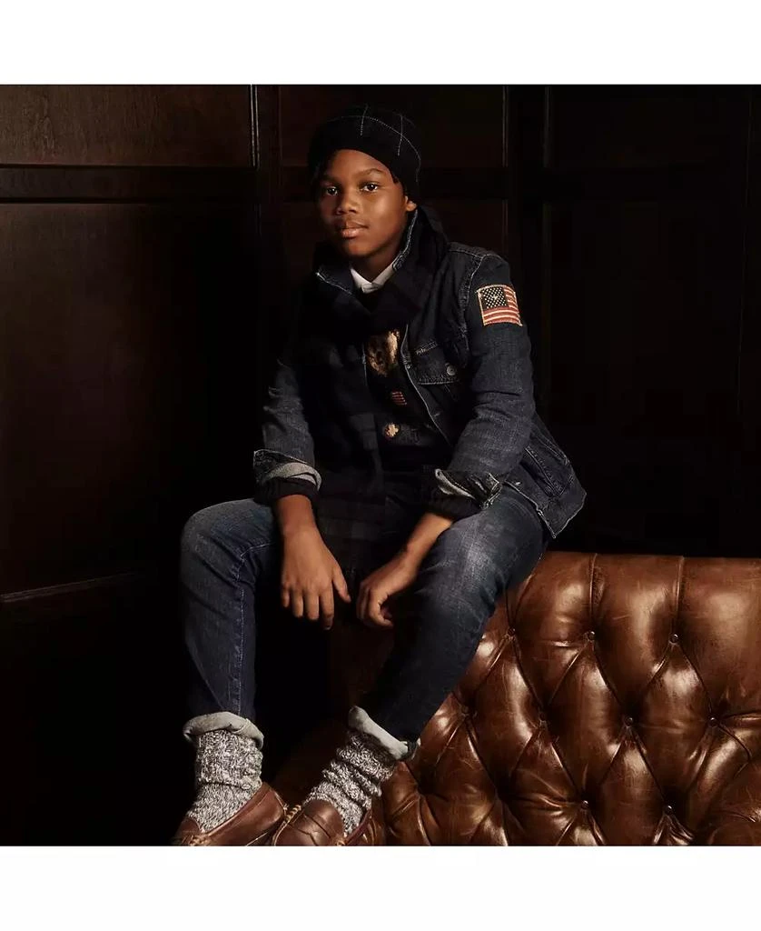 Ralph Lauren Big Boys Denim Cotton Trucker Jacket 7