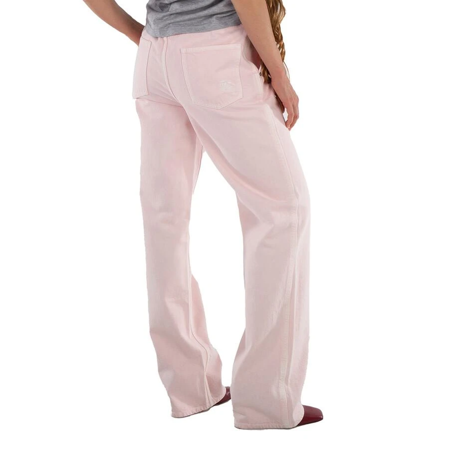 Burberry Logo-Patch Flared Cotton Jeans 3