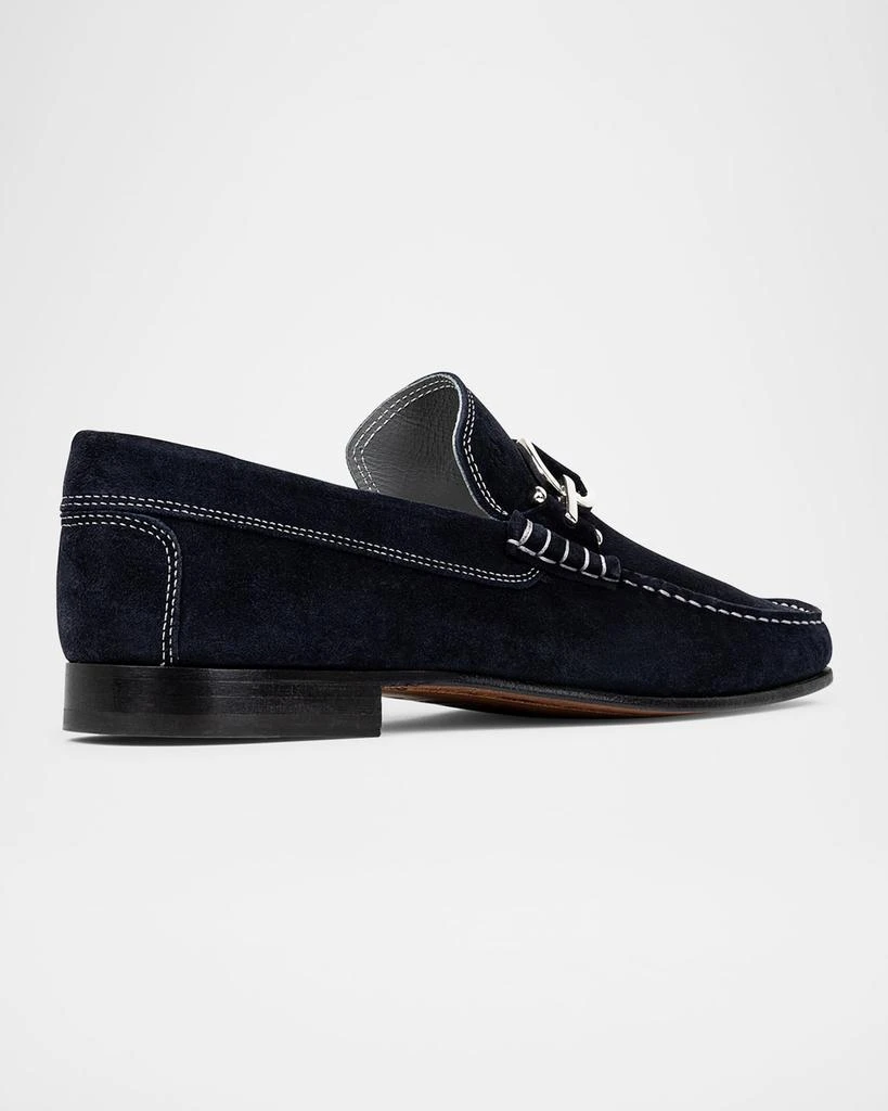 Donald Pliner Men's Dacio Suede Bit Loafers 3