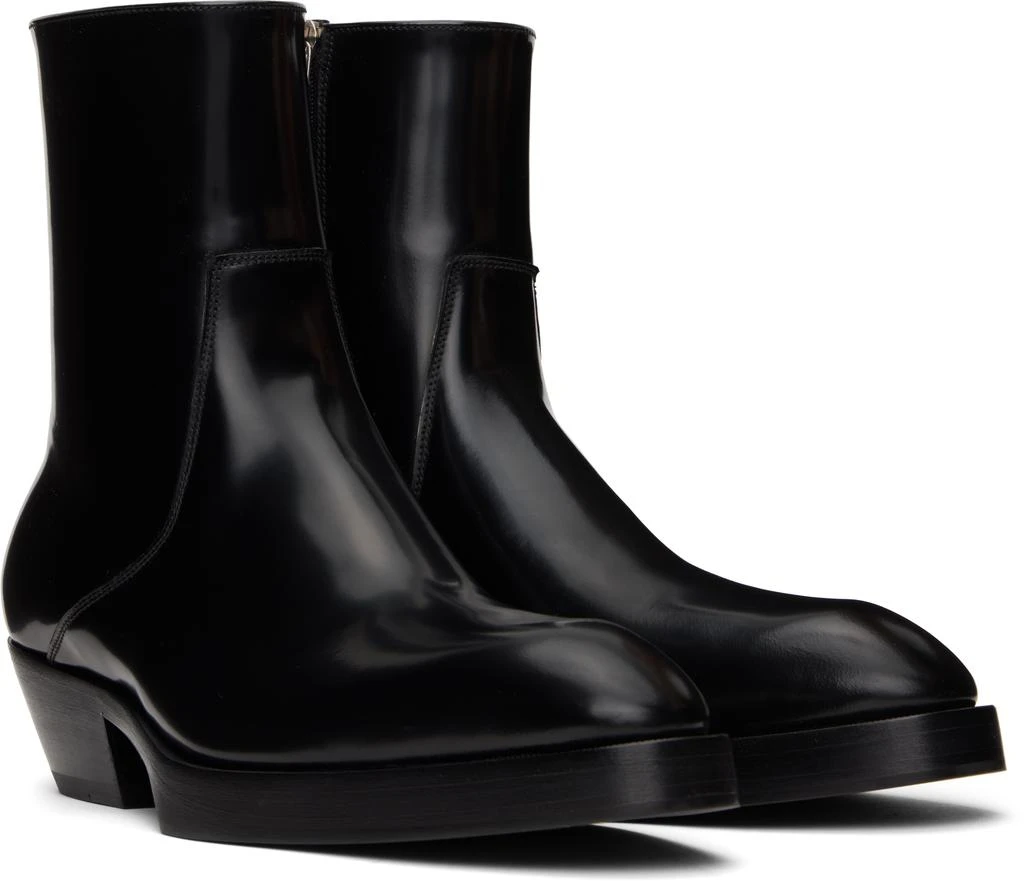 Bottega Veneta Black Dalton Boots 4