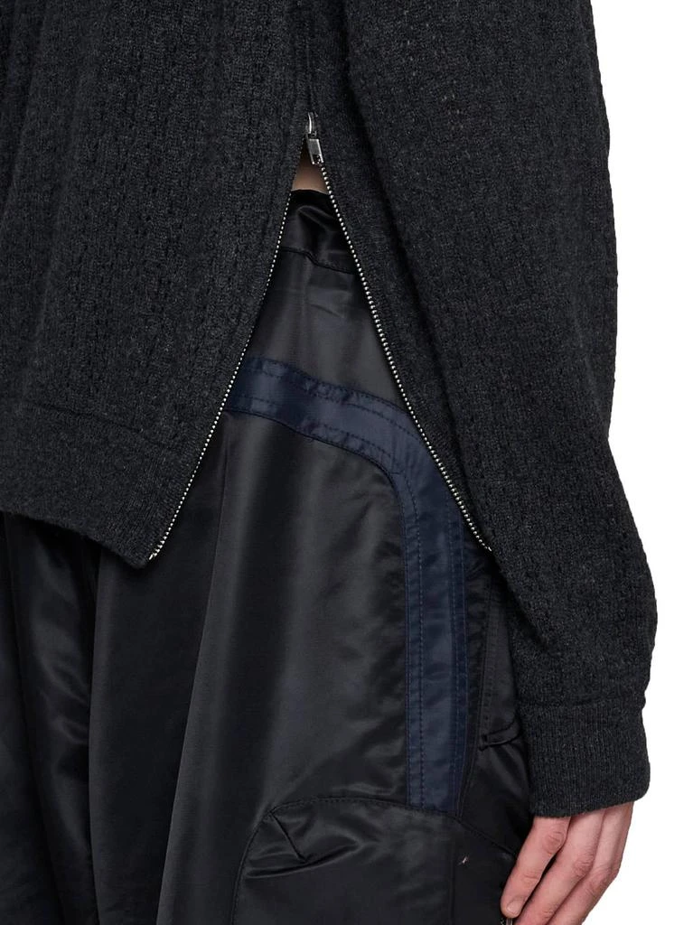 Random Identities Random Identities Zip Detail Sweater 5