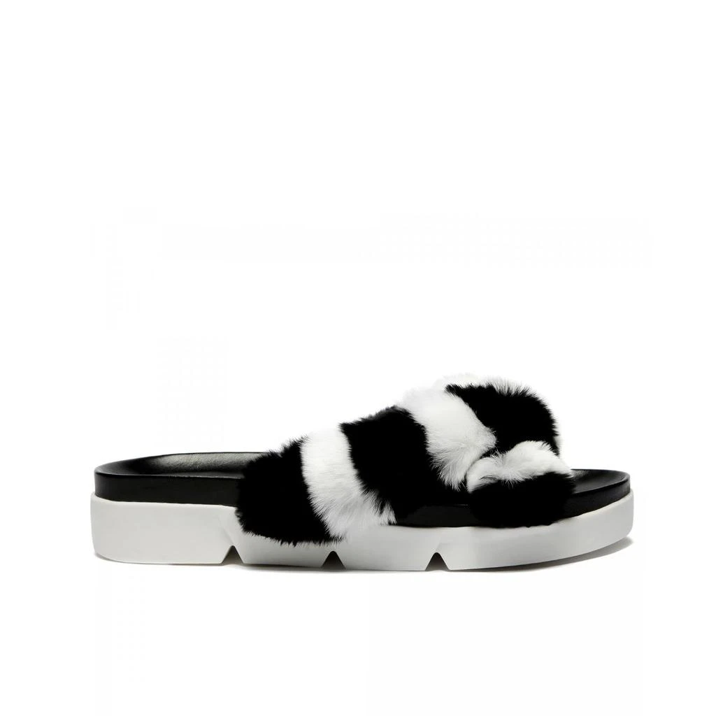 STUART WEITZMAN Stuart Weitzman Fur Slippers 1