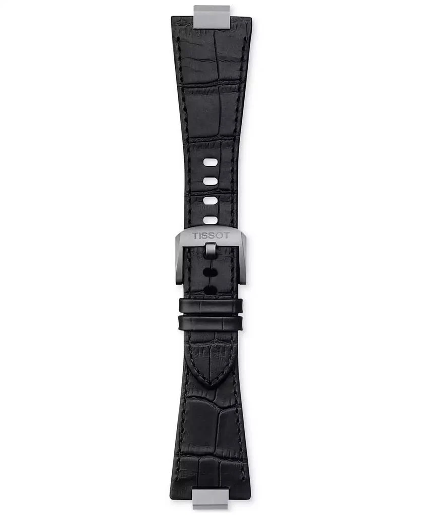 Tissot Official PRX Interchangeable Black Leather Watch Strap 1