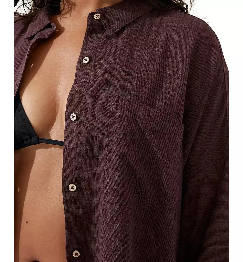 Cotton On Women's Swing Beach Cover Up Shirt 3