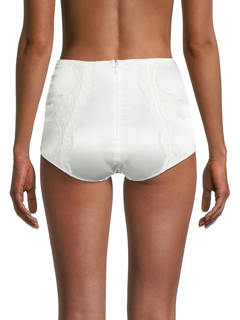 Dolce 
Gabbana High Waist Satin Briefs 2