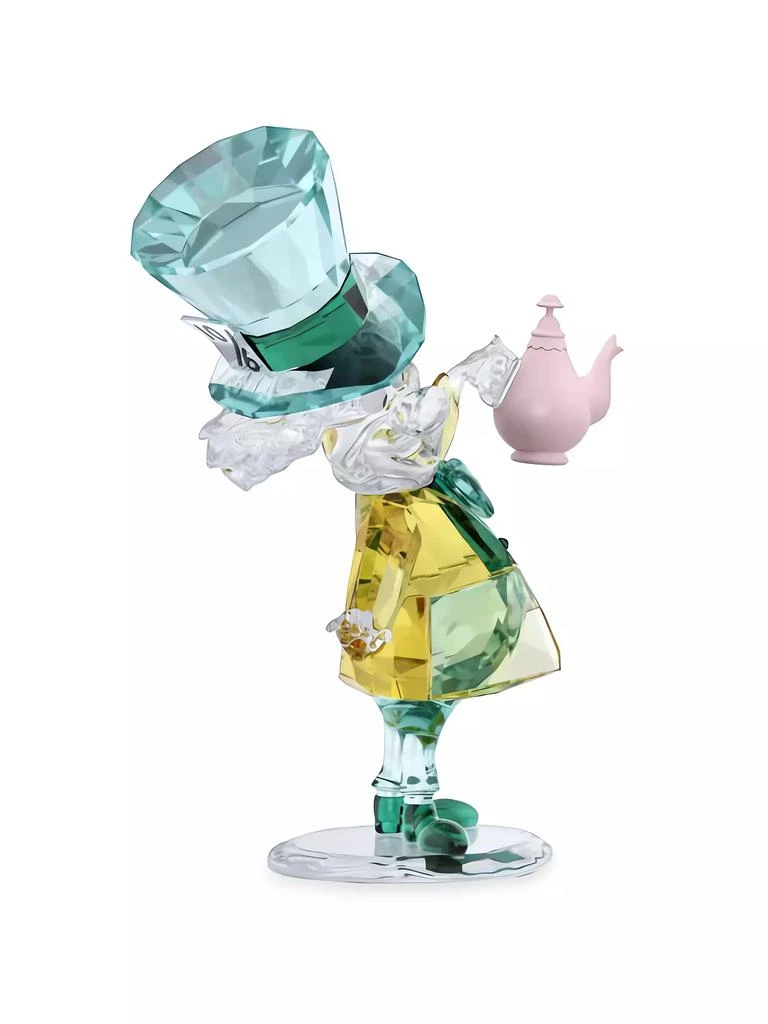 Swarovski Alice In Wonderland Mad Hatter Crystal Figurine 6