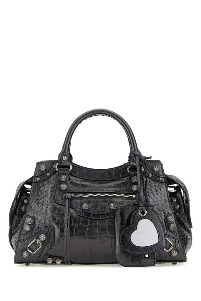 ●送料込●BALENCIAGA●Lead Leather Neo Cagole City S Handbag Balenciaga Lead Leather Neo Cagole City S Handbag - Tote