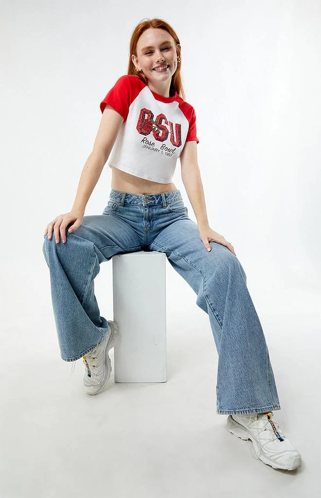 CHAMPION x Rose Bowl OSU Rally Ringer T-Shirt 4