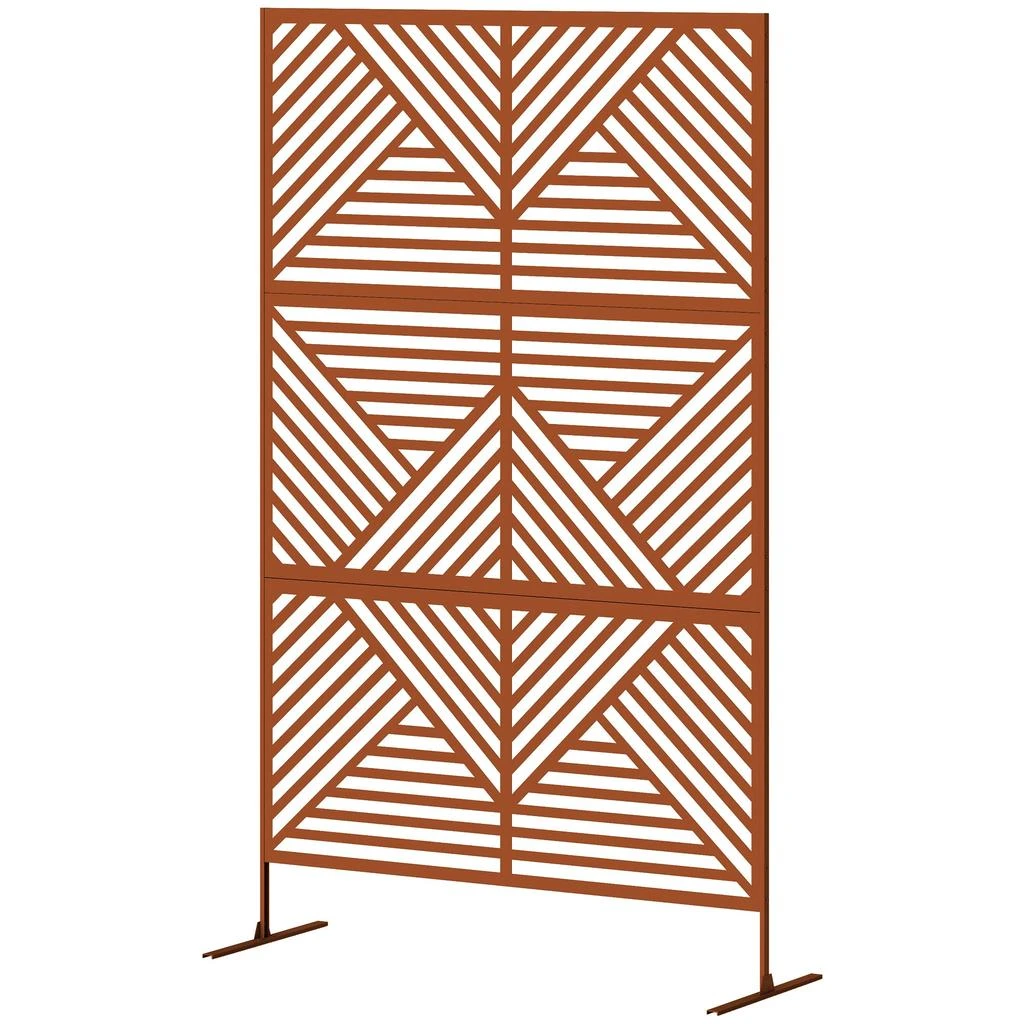 Hivvago Outdoor Metal Fence Panel 
Plant Trellis