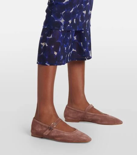 Le Monde beryl Suede Mary Jane flats 4