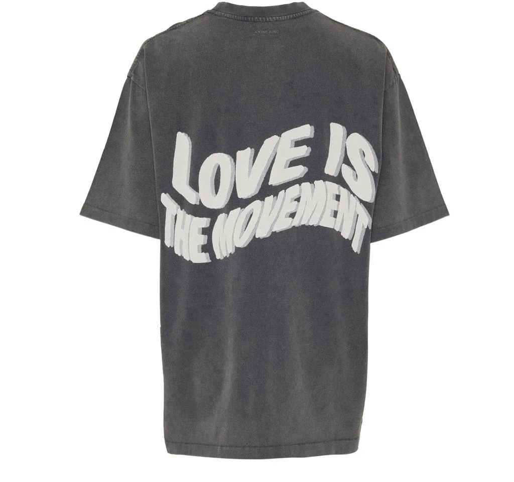 ANINE BING Kent logo T-shirt 3