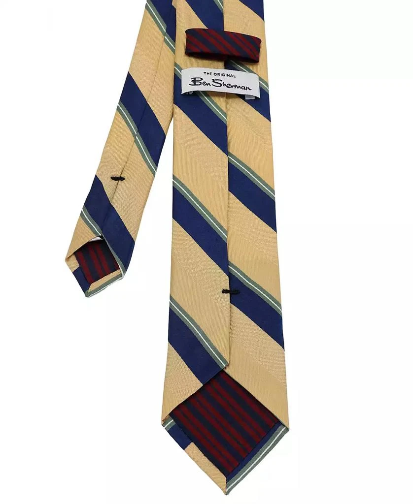 Ben Sherman Men's Stripe Silk Tie 3